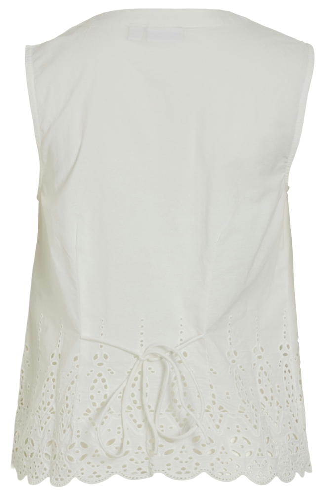 VIMIKILLA SL LACE VEST/C32 14104714 Cloud Dancer